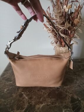 Vintage Coach Y2K  Mini Baquette Hobo EUC